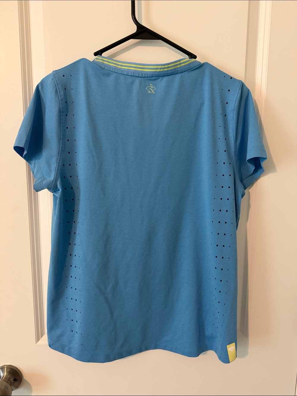Run Rabbit Light Blue Athletic Tee - Picture 4 of 4